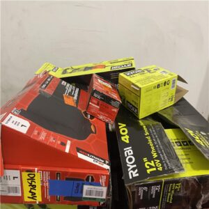 Milwaukee & Ryobi Power Tool & Outdoor Equipment Mixed Pallet